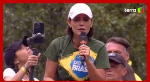 Michelle manda recado ao ver faixa de Lula e faz apelo a Fux: 'Não vai jogar o seu nome na lama'