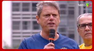 Tarcísio diz que viu Bolsonaro 'preocupado com as pessoas na pandemia' em ato na Avenida Paulista