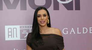 Bruna Biancardi prova que grávida pode usar transparência