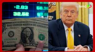 Dólar sobe a R$ 5,90 com temores de recessão após tarifaço de Trump