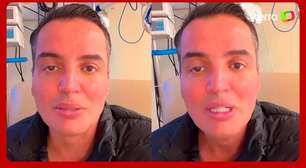 Jornalista Leo Dias grava vídeo agradecendo mensagens de carinho de fãs após ser internado em UTI