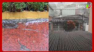 Chuva de granizo assusta moradores da Grande SP; capital entra em estado de atenção