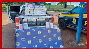 PRF apreende 500 kg de maconha ao interceptar caminhonete que tentou fugir em MG