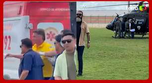 Bolsonaro passa mal e é levado de helicóptero para hospital em Natal (RN); apoiadores fazem oração