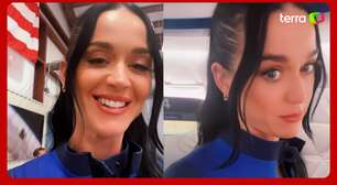 Cantora Katy Perry mostra cápsula em que fará viagem espacial: 'Sonho'