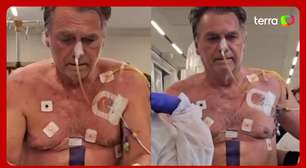 Bolsonaro publica vídeo caminhando por hospital em recuperação de cirurgia: 'Sem desistir'