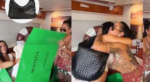 Adeus rixa! Irmã de Neymar, Rafaella Santos surpreende com presente caro para Bruna Biancardi no aniversário da cunhada. Veja preço e detalhes!