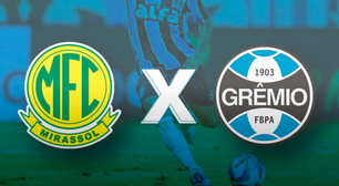 Mirassol x Grêmio: onde assistir ao vivo, horário e possível escalação