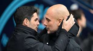 Arteta, do Arsenal, revela conversa com Guardiola antes de eliminar o Real Madrid