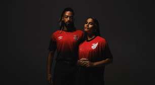 Athletico e Umbro lançam novo uniforme para a temporada 2025