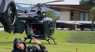 Avaliado em R$ 50 milhões, helicóptero de Neymar fica impedido de voar