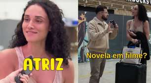 Débora Nascimento é irônica ao não ser reconhecida por repórter: "Estou começando"