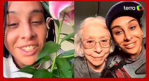 Após internação, Linn da Quebrada faz primeira aparição com sorriso e flores na rede social