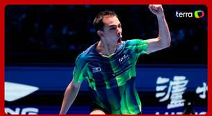 Hugo Calderano faz história e vence número 1 da China na final da Copa do Mundo do tênis de mesa
