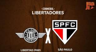 Libertad x São Paulo: onde assistir, escalações e arbitragem