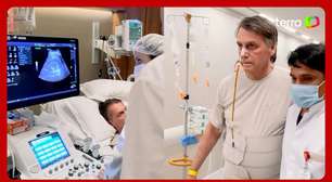 Bolsonaro publica imagens de ultrassom do abdômen durante recuperação de cirurgia