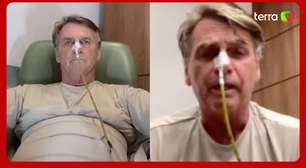 'Acredito que segunda-feira esteja de alta', diz Bolsonaro em live direto do hospital