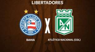 Bahia x Nacional-COL, AO VIVO, com a Voz do Esporte, às 20h