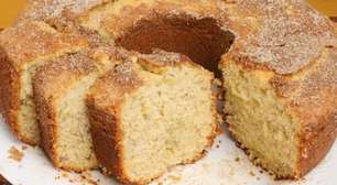 Bolo de banana com canela: sabor de infância que perfuma a casa inteira