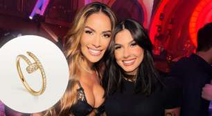Ana Castela ganha joia de R$ 48 mil em viagem luxuosa com amigos e se emociona
