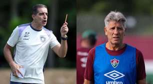 Botafogo x Fluminense: Após 7 derrotas seguidas, Tricolor aposta em invencibilidade de Renato Gaúcho contra momento de Paiva