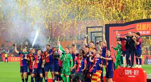 Barcelona vence o Real Madrid na prorrogação e é campeão da Copa do Rei