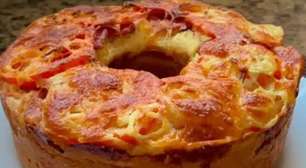 Bolo Salgado Tão Prático Quanto Delivery no Fim de Semana