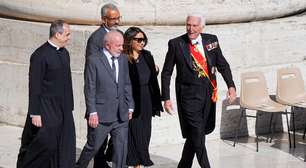 Lula chega à Praça de São Pedro para funeral do papa Francisco