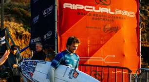 WSL coloca os atletas em condição de mar extremamente ruim em Bells Beach