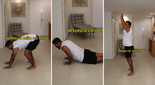 Exercício pro corpo todo: veja o jeito certo de fazer burpee