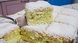Bolo Gelado de Coco Molhadinho para Adoçar os Momentos em Família