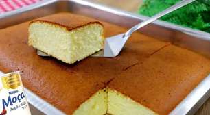 Bolo Moça de Algodão Sem Glúten para um Café da Tarde Leve em Família