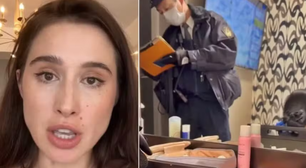 Turista sente cheiro estranho e encontra homem escondido em quarto de hotel: 'Me encarou'