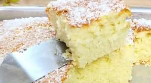 Bolo de Maisena com Coco sem Glúten para um Lanche da Tarde em Família