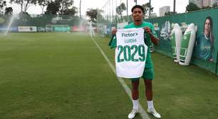 Palmeiras renova contrato de joia da base