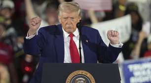"Nossa era dourada está só começando", diz Trump no discurso de 100 dias de governo