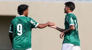 Palmeiras marca no fim, vence o Grêmio e mantém liderança do Brasileirão Sub-20
