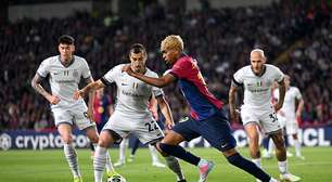 Barcelona empata em 3 a 3 com a Inter após ficar duas vezes em desvantagem