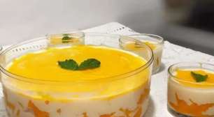 Sobremesa Refrescante de Manga com Limão que Vira Festa lá em Casa!