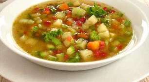 Receita de sopa de legumes: faça para se esquentar nesse friozinho