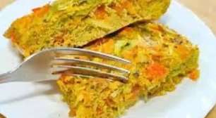 Omelete de Legumes no Forno que Salva o Dia - Receita Rapidinha e Saudável!