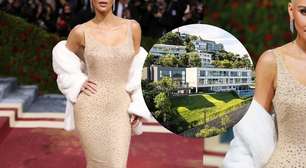 Look mais caro da história do MET Gala foi usado por Kim Kardashian e ele custa quase o mesmo valor das mansões de Virgínia e Neymar
