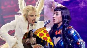 'Nunca será Katy Perry': Lady Gaga envia pizzas a fãs, mas não desce do hotel, e web compara posturas de divas pop no Brasil