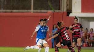 Em jogo agitado, Cruzeiro e Flamengo empatam pelo Brasileirão Feminino