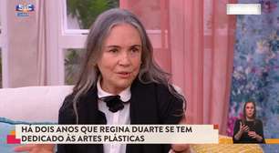 Homenageada na Globo, Regina Duarte abre exposição de suas obras em Portugal