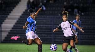 Grêmio é derrotado pelo Corinthians pela 8ª rodada do Brasileirão Feminino