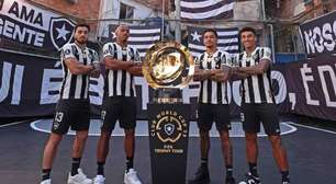 Botafogo faz evento com taça do Mundial de Clubes; Freitas e Gregore projetam competição