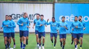 Dupla de ataque de estrangeiros pode retornar ao Grêmio contra o Santos