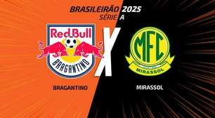 Bragantino x Mirassol, AO VIVO, com a Voz do Esporte, às 17h30