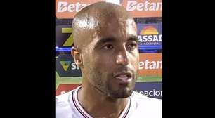 Lucas Moura admite frustração com empate no retorno ao São Paulo